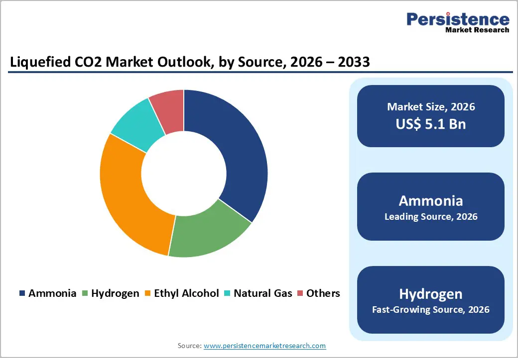 liquefied-co2-market-outlook-by-source-2026–2033