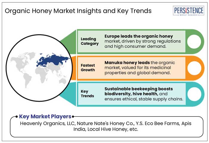 organic honey market insights and key trends