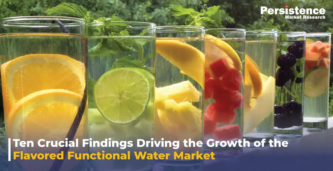 Ten Crucial Findings Driving the Growth of the Flavored Functional Water Market